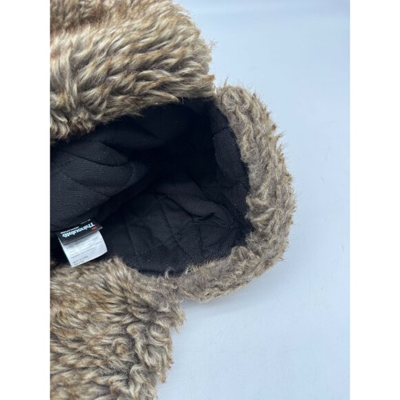 Real Tree Womens Faux Fur Trapper Hat Medium Pink Camo Outdoors Winter Ear Flaps - Picture 10 of 10